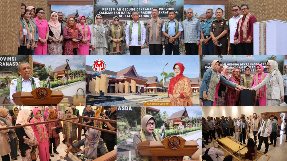 Peresmian Gedung Dekranasda Provinsi Kalimantan Barat